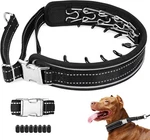 Mayerzon Prong Collar Dogs, Reflective Pinch Metal Buckle No Pull. Fixed Price $16.99.