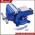 Findmall 5" Bench Vise With Anvil Swivel Locking Base Table Top Clamp Heavy Vice. Fixed Price $49.08.
