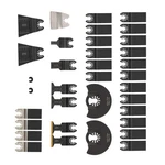 New For Wood Metal Plastics Saw Blades 35 Oscillating Premium Multitool Kit. Fixed Price $17.63.