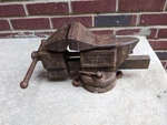 Vintage Craftsman 5243 Vise Anvil. Inch Jaws, Swivel Base. Made Usa. Fixed Price $59.46.