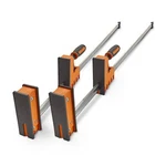 Bora Parallel Clamp Steel 50 In. Removable Jaw Faces Passive Lock (set Of 2). Fixed Price $111.73.