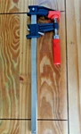 Bessey Bar Clamp 12" GSCC2.512. Fixed Price $14.50.
