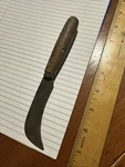 I.p. Hyde Utility Knife Wood Handle Antique 7 Inch. Fixed Price $30.00.