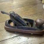 Sargent No. 3408 Smooth Plane - Transitional Wood And Iron. Fixed Price $40.50.
