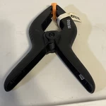 Great Neck 9 Nylon Plastic Spring Clamp Black New With Tag. Fixed Price $8.98.