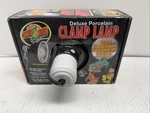 Porcelain Dlx Clamp 5.5IN Boxed Brand New Reptile Zoo Med Light. Fixed Price $14.00.