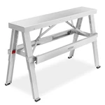 Drywall Sawhorse Step Ladder Adjustable Height Workbench 18"-30". Fixed Price $209.99.