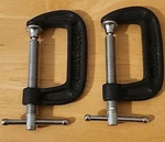 Great Neck 2" Adjustable Clamps Set Of. Fixed Price $6.97.