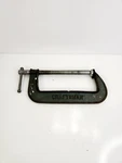 Vintage Craftsman #66678 Malleable C-clamp Made Usa Large 8" Throat 14" Lng. Fixed Price $24.95.