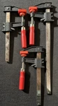 Bessey Bar Set 2-12 And 1- 8 Of 3 Clamps.. Fixed Price $39.99.
