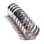 10 X 2.5" Stainless Steel Bolt Clamp Turbo Intake For 70 - 78MM Hose. Fixed Price $17.99.