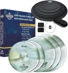 Rhythm Bytes Low Volume Pack With Drum Silencer Pads, 13PCS, Cymbals Set. Fixed Price $200.99.