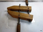 Vintage Jorgensen 10 Inch Wood Clamp Hand Screw Carpenters. Fixed Price $28.40.