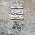 5/16" Stainless Steel Single Line Clamps Pack Of 12 Fuel Management Hot Rod. Fixed Price $25.95.