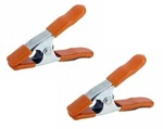 Pack Pony 3202-HT 2" Jaw Spring Clamp W/ Orange Protective Rubber Handle & Tip. Fixed Price $12.99.