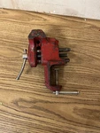 Vintage Craftsman Clamp-on Hobby Vise 3" Jaws Jewelry Anvil. Fixed Price $15.90.