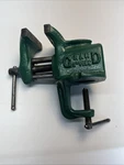 Vintage Grand 3 Inch Bench Vise Cast Iron. Fixed Price $45.01.