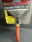 8" Grip Welding Pliers Flat 3-1/4" Jaw Sheet Metal Brake Bender Folding. Fixed Price $19.99.