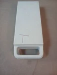 90S Plastic Audio Cassette 12 Tape Storage Case Aqua Sky Blue Click And Lock. Fixed Price $5.00.