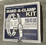 Breeze 4002 Make-a-clamp KIT,50 Ft. BAND,10 Fastenrs New. Fixed Price $55.00.