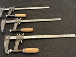 Three Craftsman Bar Clamps, No. 66767. Fixed Price $50.00.