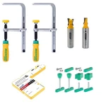 Matchfit Dovetail Pro Package With Router Bit And Setup Gauge 2 Clamps. Fixed Price $202.38.