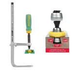 Microjig Matchfit DVC-850AP 2-IN1, Track And In-line Dovetail Clamp, Green. Fixed Price $57.33.