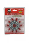 2" Spring Clamp 10-PACK Strong Grip Serrated Jaws Red Tips Multi-purpose Use. Fixed Price $7.95.