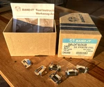 96 Pcs. Band-it C45399 High Quality 316 Stainless Steel Ear-lokt Buckles 3/8". Fixed Price $35.00.