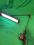 Vintage 1950 Floating Fixture Light Clamp Industrial Drafting Table Desk. Fixed Price $92.78.
