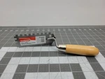 Goldblatt 5" 2" Notch Margin Trowel 1/4X Wood Handle. Fixed Price $10.00.