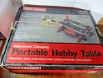 Craftsman Portable Hobby Adjustable Clamping Bench Wood Workstation. Fixed Price $69.99.