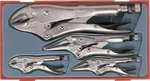 Teng Tools 'power Grip' Pliers Set Combination + Long Nose 5PC - TTTVG05. Fixed Price $111.62.