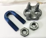 5/8" Wire Rope Clip 95 Ft-lb Galvanized Blue Carbon Steel Campell 6991034. Fixed Price $8.97.