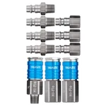 Tru-flate 13-907 1/4" Hi Flo Design X Npt Aluminum Plug/coupler Set. Fixed Price $47.52.