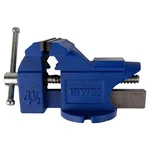 Irwin 4.5 In. Steel Bench Vise. Fixed Price $75.33.