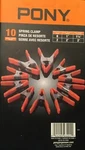 Pony Tools Heavy Duty Metal Spring Clamps (10 Pc) TWO-2 /EIGHT-1 New Sealed. Fixed Price $25.00.