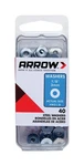 Arrow 1/8 In. D Steel Flat Washers Silver 40 Pk (pack Of 2). Fixed Price $8.26.