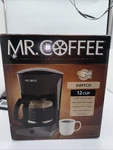 Mr Simple Brew 12 Cup Switch Coffeemaker Auto Pause Black New. Fixed Price $42.49.