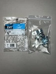 (10) Emt One-hole Straps Galvanized Steel Conduit Clamps Halex. Fixed Price $10.46.