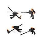4PC 7-1/2" Quick Ratcheting Bar Clamp/spreaders 4" Jaw,ratchet,vice,pistol Grip. Fixed Price $18.95.