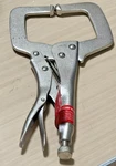 11" Locking C-clamp Welding No Pads 81040 Ate. Fixed Price $10.99.
