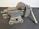 Vintage Babco No. 40 Bench Vise Made Japan Oakland Ca 94621 Swivel Base. Fixed Price $54.88.