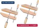 Powertec 71524 Wooden - 10 Inch Clamps For Woodwork. Fixed Price $59.05.