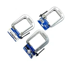 New 3 Pc Wilton 42525 Deep-reach 2-1/2 Carriage C-clamps. Fixed Price $15.75.