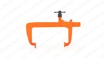 Carver C301313 Standard Duty Long Reach 600MM Clamp T321-600; Destaco #278115. Fixed Price $432.38.