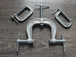 Pony 2-1/2 #3325 Edging Made Usa & Two #1420 2" Clamps. Fixed Price $14.95.