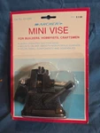 Miniature Bench Table Vise Suction Vice For Electronics Model Jewelry Hand Tool. Fixed Price $9.99.