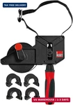 Bessey VAS-23+2K-CB, Ft Variable Angle Strap Clamp With 4 Clips. Fixed Price $50.73.