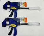 X2 Irwin Quick-grip 12" 305MM One Handed Bar Clamp 300LB 1964718. Fixed Price $69.99.